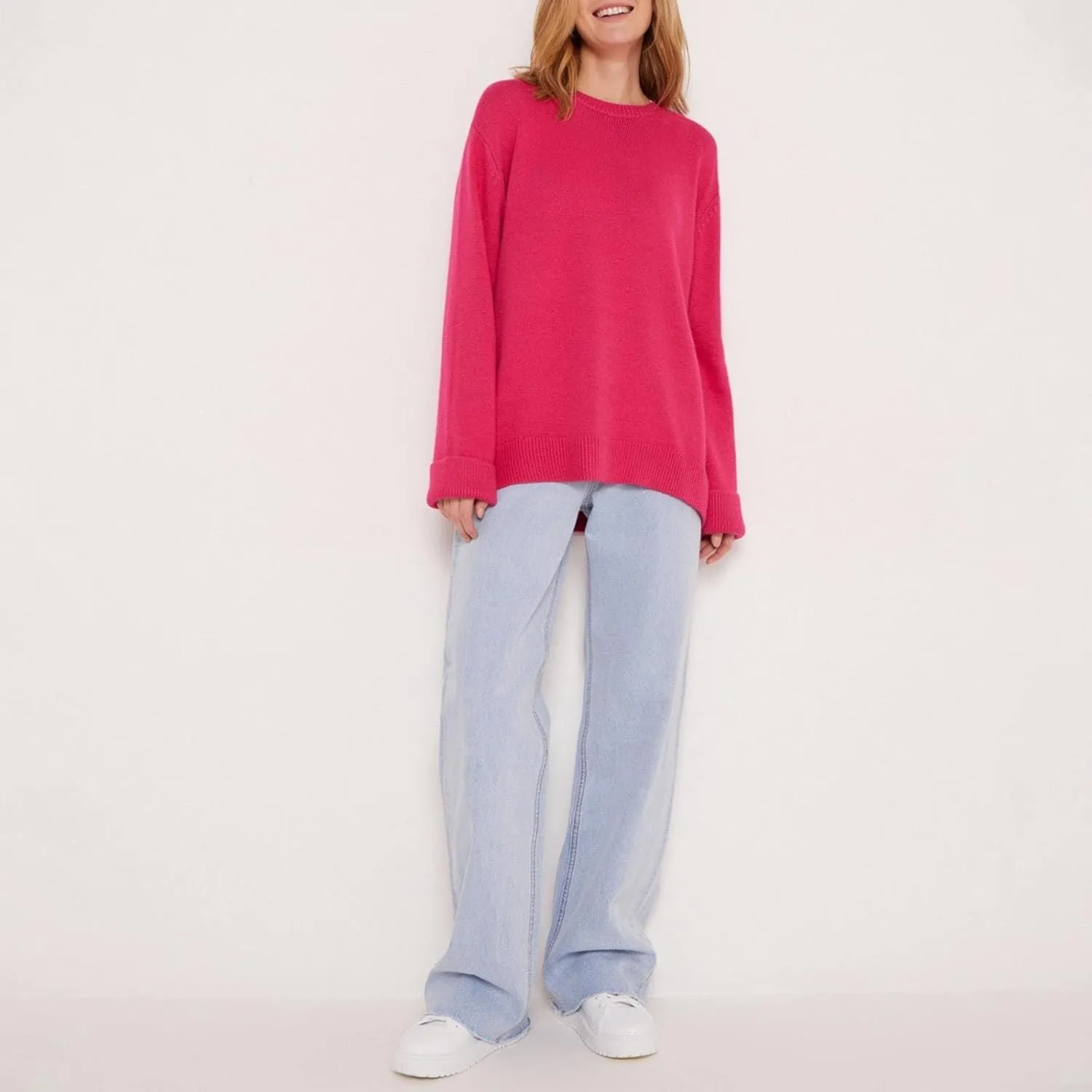 SHAOBGE Womens Sweaters Pullover Sweater Tops for Women Women's Zip Up Sweater Long Batwing Sleeve