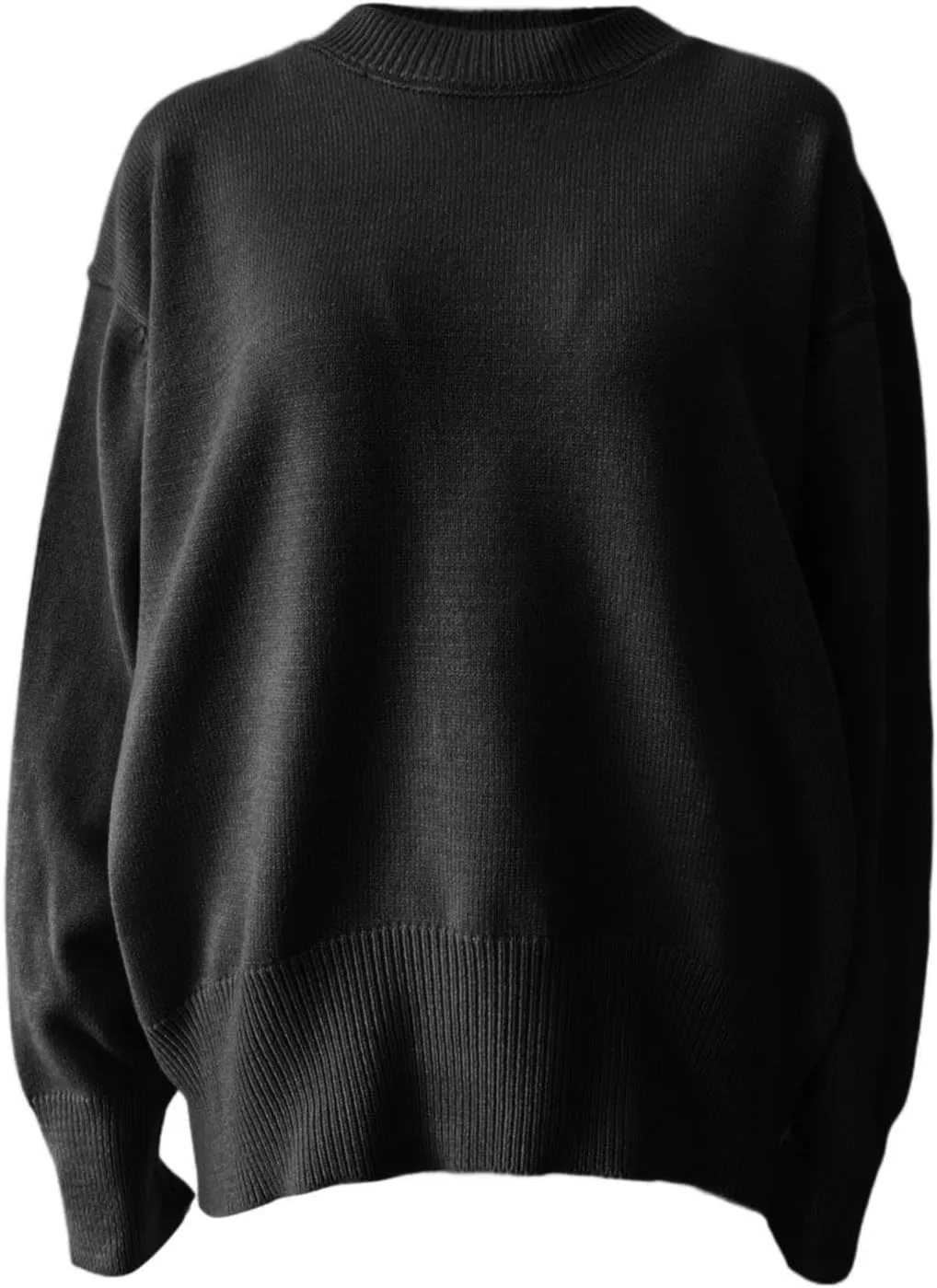 SHAOBGE Womens Sweaters Pullover Sweater Tops for Women Women's Zip Up Sweater Long Batwing Sleeve
