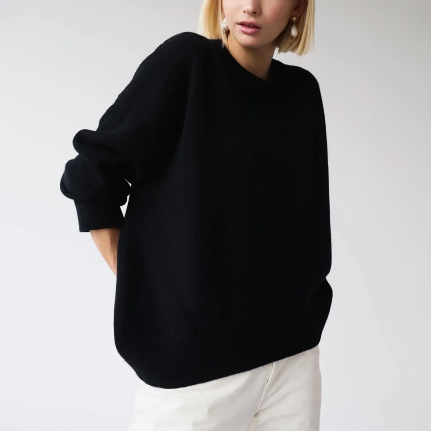 SHAOBGE Womens Sweaters Pullover Sweater Tops for Women Women's Zip Up Sweater Long Batwing Sleeve