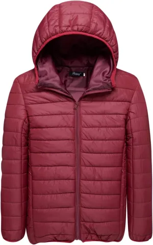 SHOPESSA Womens Quilted Hoodie Jacket Lightweight Down Puffer Jacket Packable Winter Warm Coat Winter Outfits 2023 Trendy