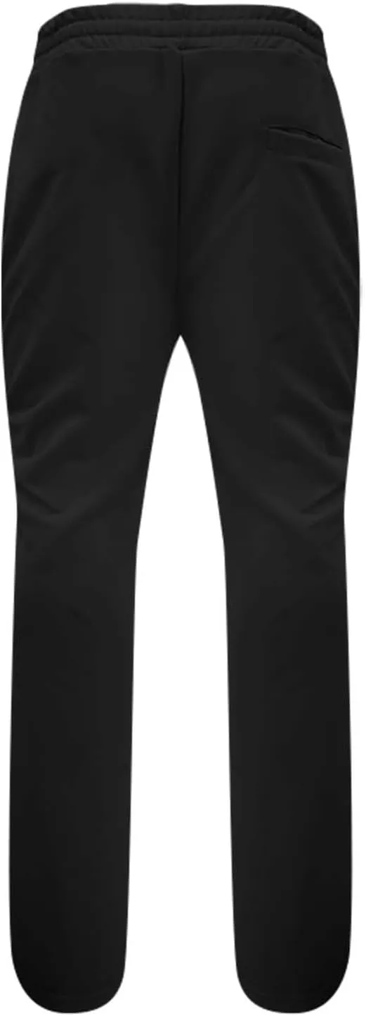 Stacked Sweatpants for Men Workout Joggers Gym Tapered Trousers Athletic Pants Casual Splicing Drawstring Sweat Pants