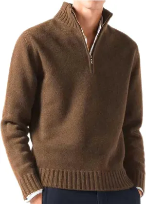 SUWBMHWE Men's Long Sleeve Cable Knit Pullover Sweater Fisherman Twist Patterned Crewneck Casual Tops Sweater