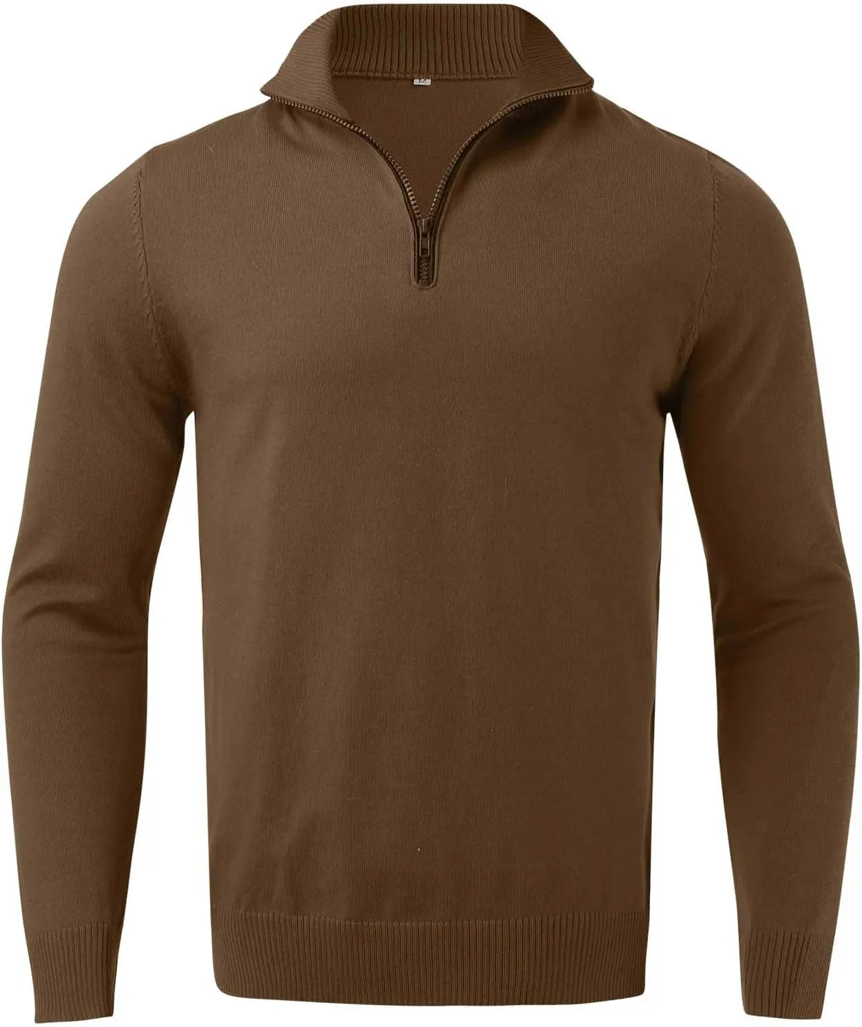 SUWBMHWE Men's Long Sleeve Cable Knit Pullover Sweater Fisherman Twist Patterned Crewneck Casual Tops Sweater