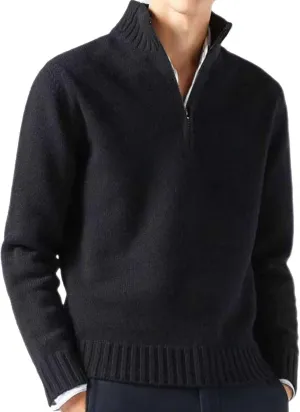 SUWBMHWE Men's Long Sleeve Cable Knit Pullover Sweater Fisherman Twist Patterned Crewneck Casual Tops Sweater