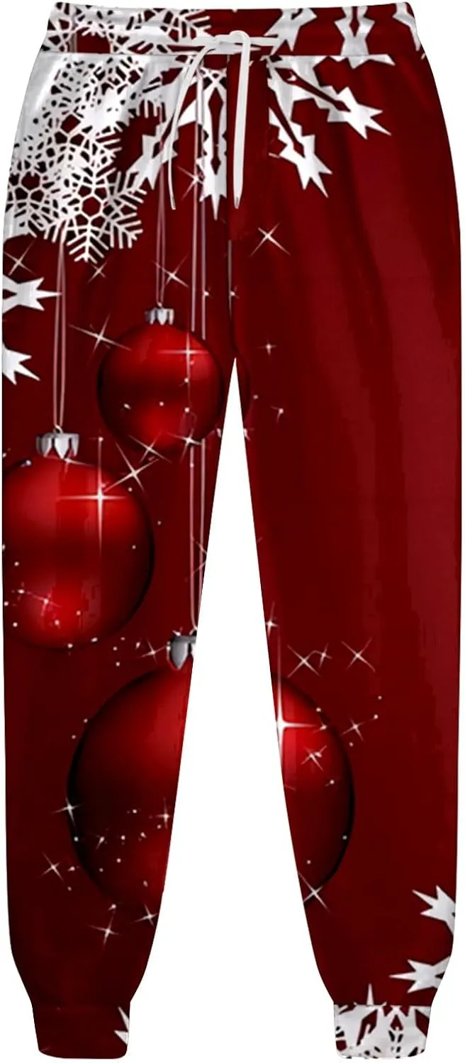 Tech Suit Fashionable Loose and Trendy 3D Printed Long Sleeved Pants Set Casual Athletic Jogging Suits Sweat Set