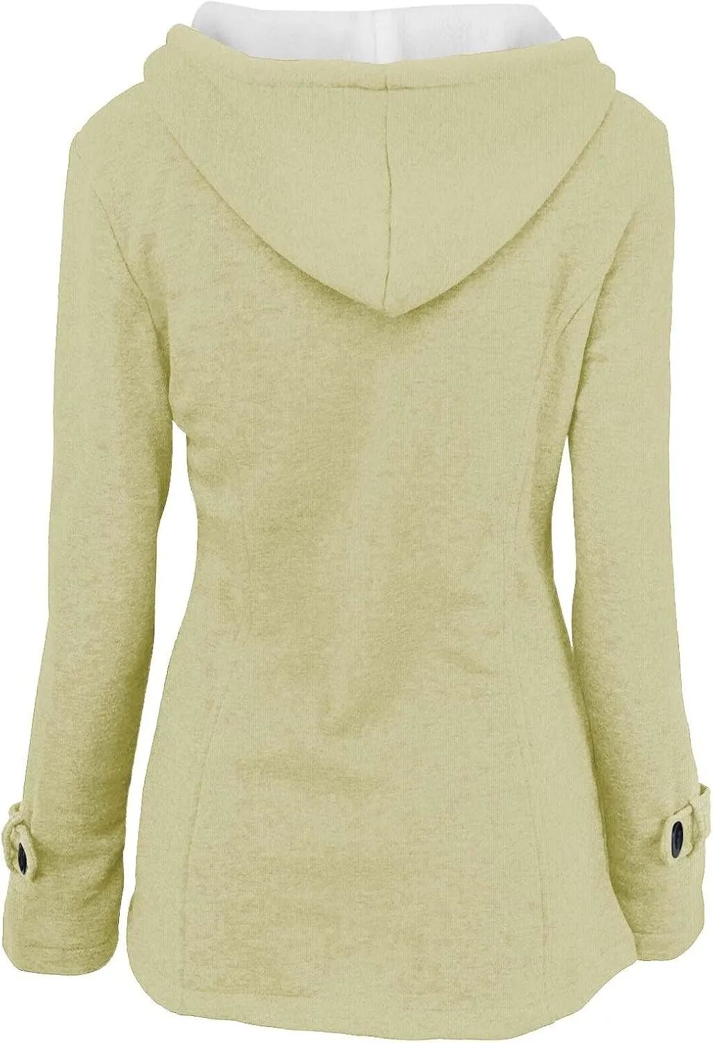 Winter Coats for Women Zip Up Hooded Utility Coats Outerwear with Pockets Plus Size Warm Sherpa Fleece Lined Jackets