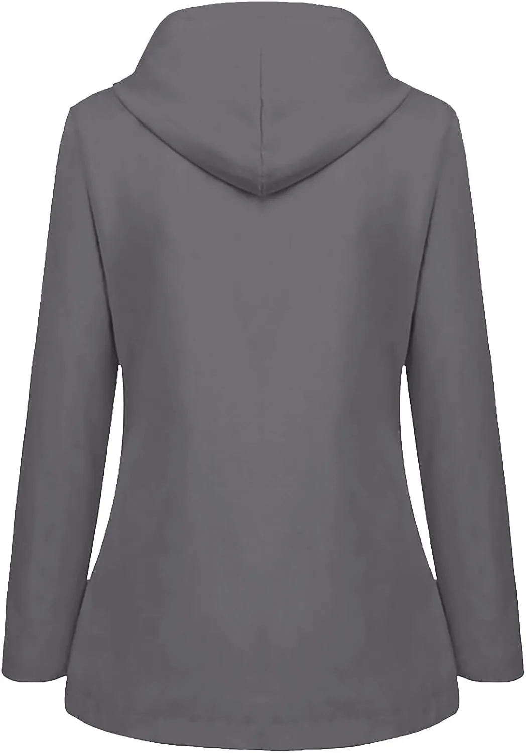 Wkishenl Rain Jacket for Women Softshell Warm Fleece Lined Fall Winter Coats Hooded Waterproof Windbreaker Trench Coat