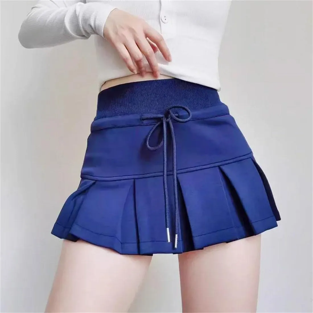 Women Pleated Mini Skirt Pencil Skirts for Work