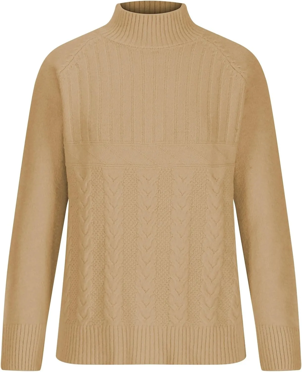 Women Sweaters Fall Winter Pullovers Turtleneck Oversized Sweater Long Sleeve Knit Top Warm Basic Pullover Sweaters