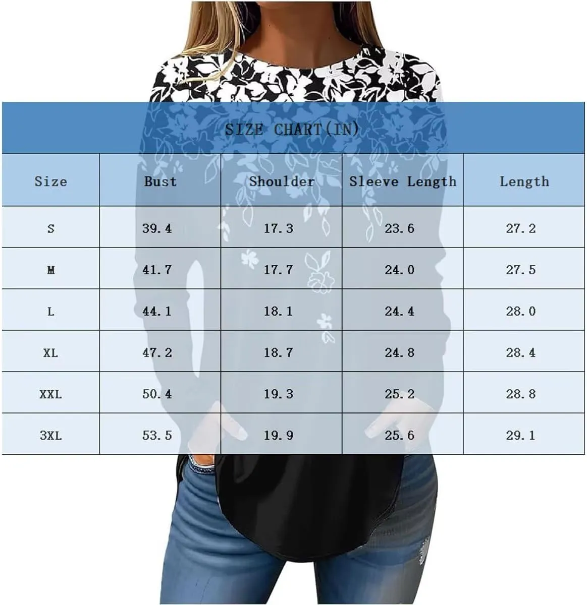Womens Blouse Ethnic Floral Print Tshirt Dressy Casual Tops 2024 Long Sleeve Crew Neck Sweatshirt