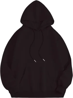 Women's Fashion Sweatshirts Loose Fit Printed Oversized Hooded Pullover Sweatshirts Outdoor Workout Hoodie with Pocket