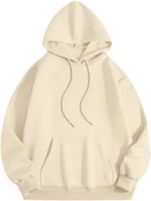 Women's Fashion Sweatshirts Loose Fit Printed Oversized Hooded Pullover Sweatshirts Outdoor Workout Hoodie with Pocket