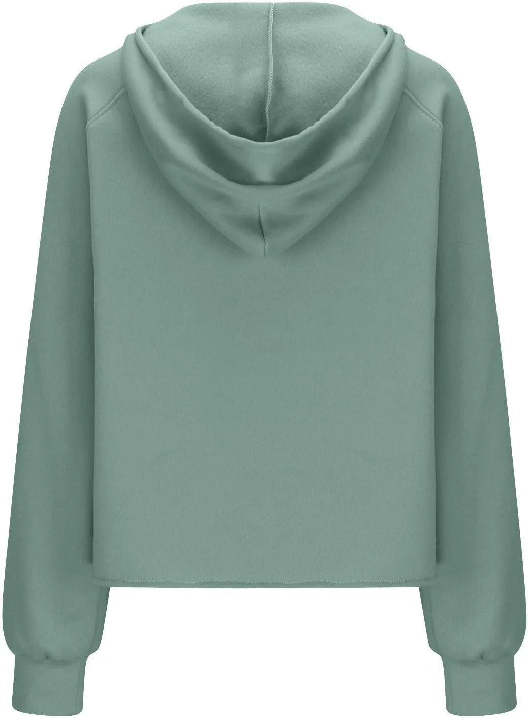 Women's Half Zip Cropped Hoodies Fall Fleece Hooded Pullover Long Sleeve Loose Sweatshirt 2025 Winter Trendy Outfits