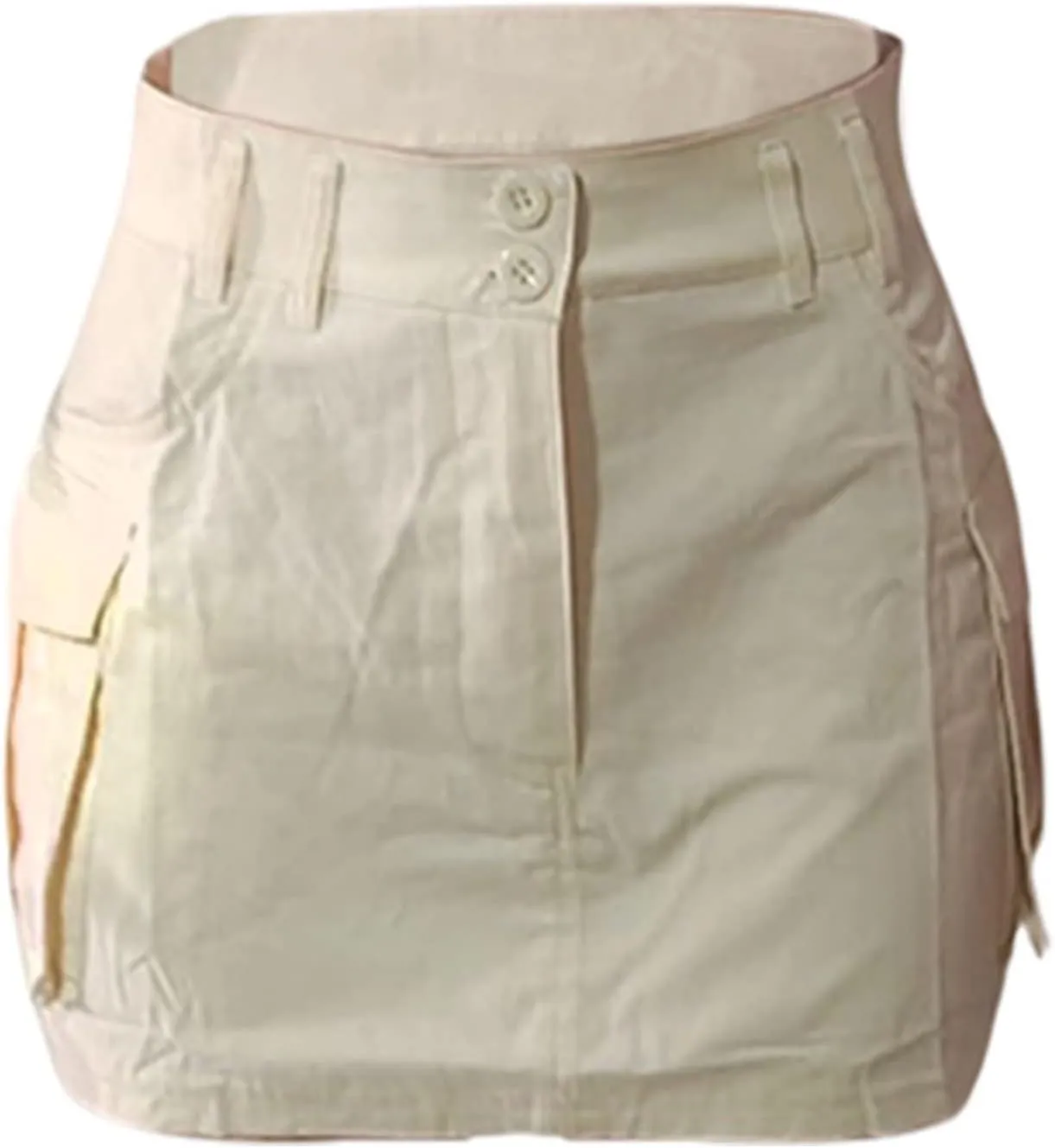 Women's Mini Skirt Women Casual High Waist Mini Skirt Bodycon Pleated Skirts Holiday Dress A Line Skirts with