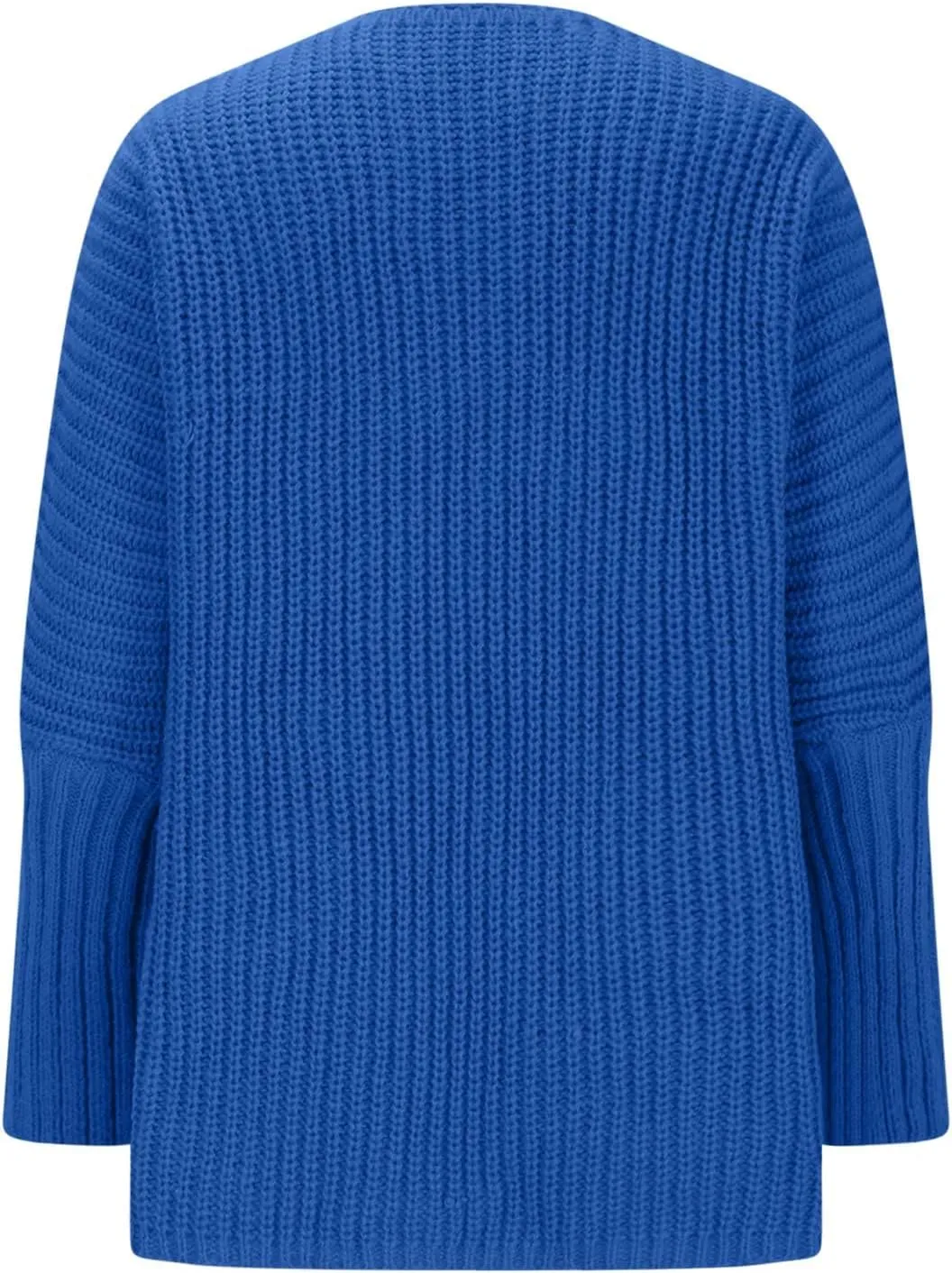 Women's Open Front Cardigan Sweater Chunky Knit Batwing Sleeve Long Outerwear Fall Winter Casual Coats with Pockets