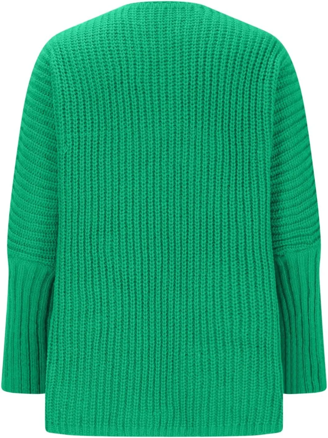 Women's Open Front Cardigan Sweater Chunky Knit Batwing Sleeve Long Outerwear Fall Winter Casual Coats with Pockets