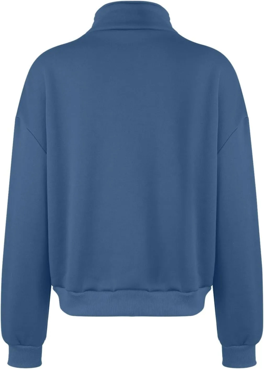 Womens Oversized Sweatshirts Fall Fashion 2024 Half Zip Cropped Pullover Hoodies Long Sleeve Fleece Y2k Sweatshirts
