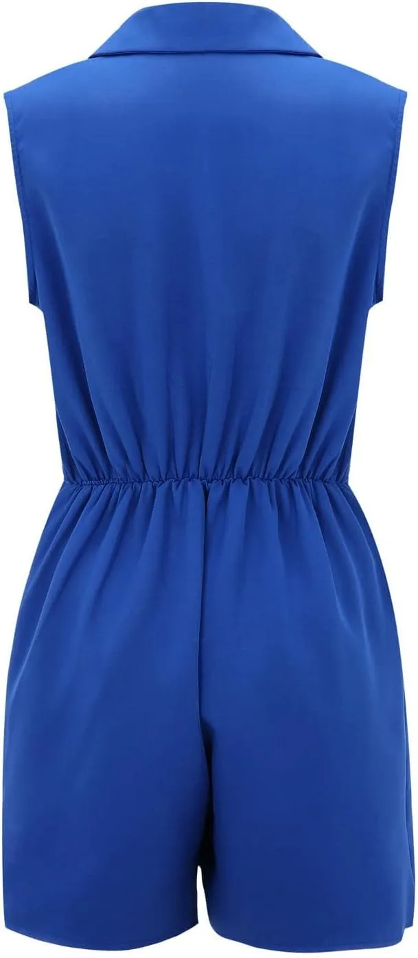 Women's Summer Blazer Button Lapel Sleeveless Mid-Length Elegant Elegant Temperament Trendy Stylish Suit Jackets