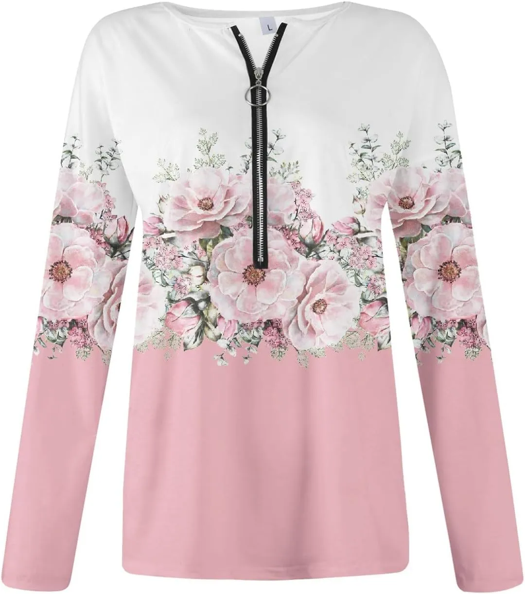 Womens Sweatshirts Quarter Zip Sweatshirts Pullover Casual Zip Up Cute Hoodies 2023 Fall Outfits Athletic Tops