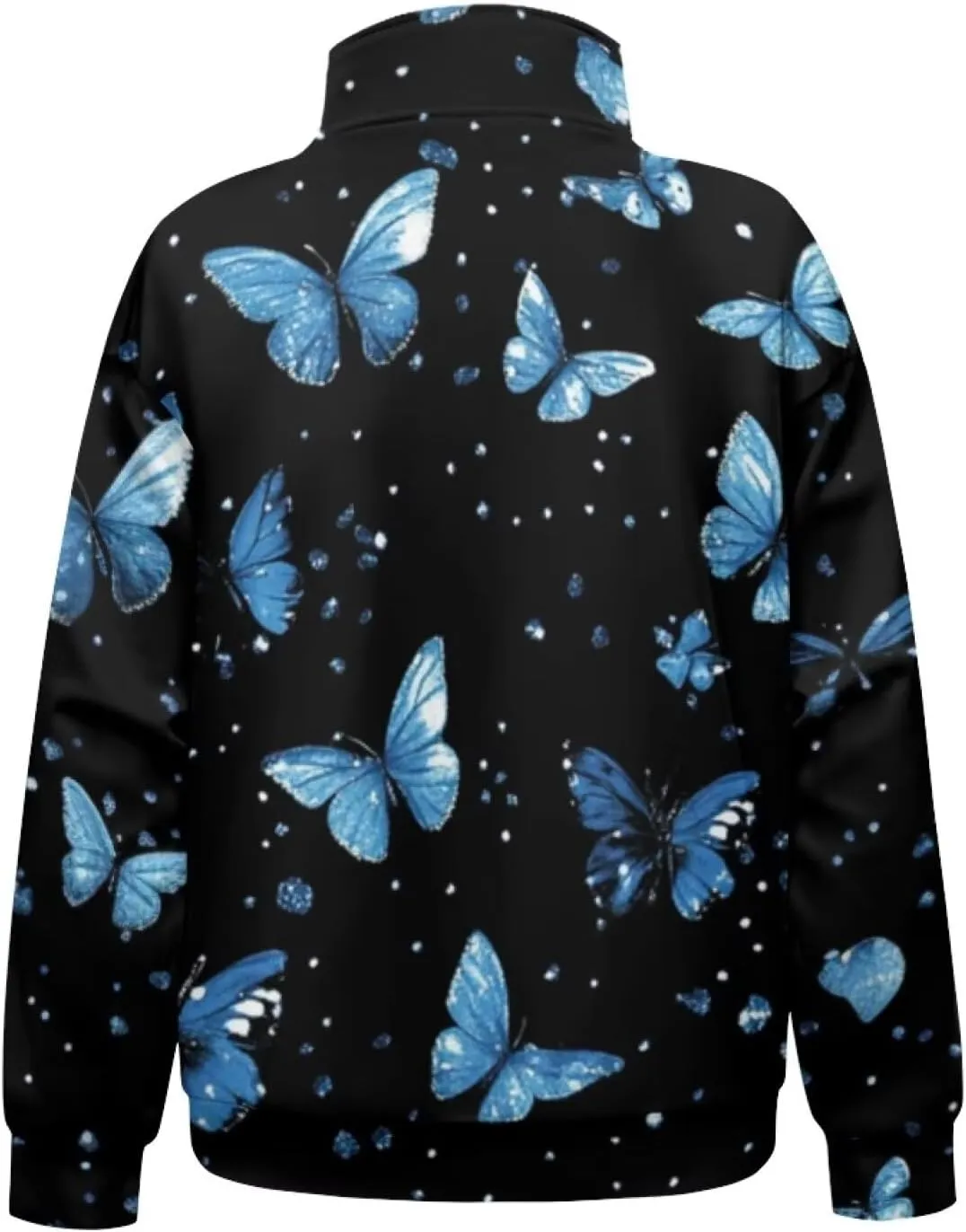 YEXIATODO Womens Half Zip Pullover Plus Size Sweatshirts Graphic Sweatshirts Workout Hoodies for Girls Teens S-3XL