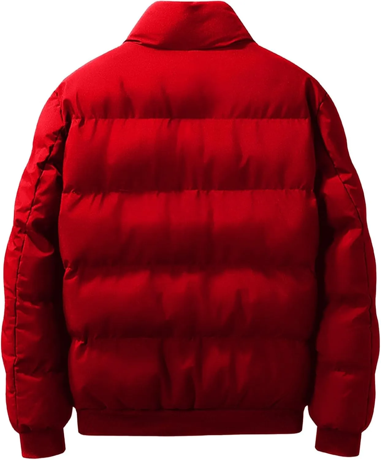 Ymosrh Men's Winter Jacket Lightweight Puffer Jacket Water-Resistant Warm Jackets and Coats Down Jackets, M-2XL