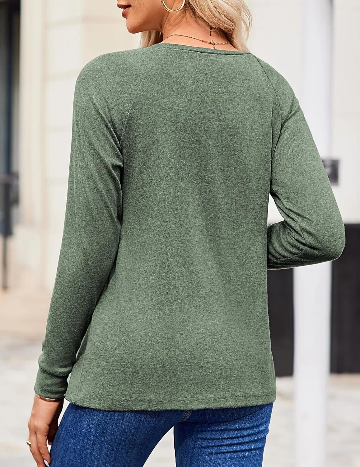 Zeagoo Women Long Sleeve Shirts Casual Tops Blouses Fashion Pleated Tunic Fall Clothes 2024