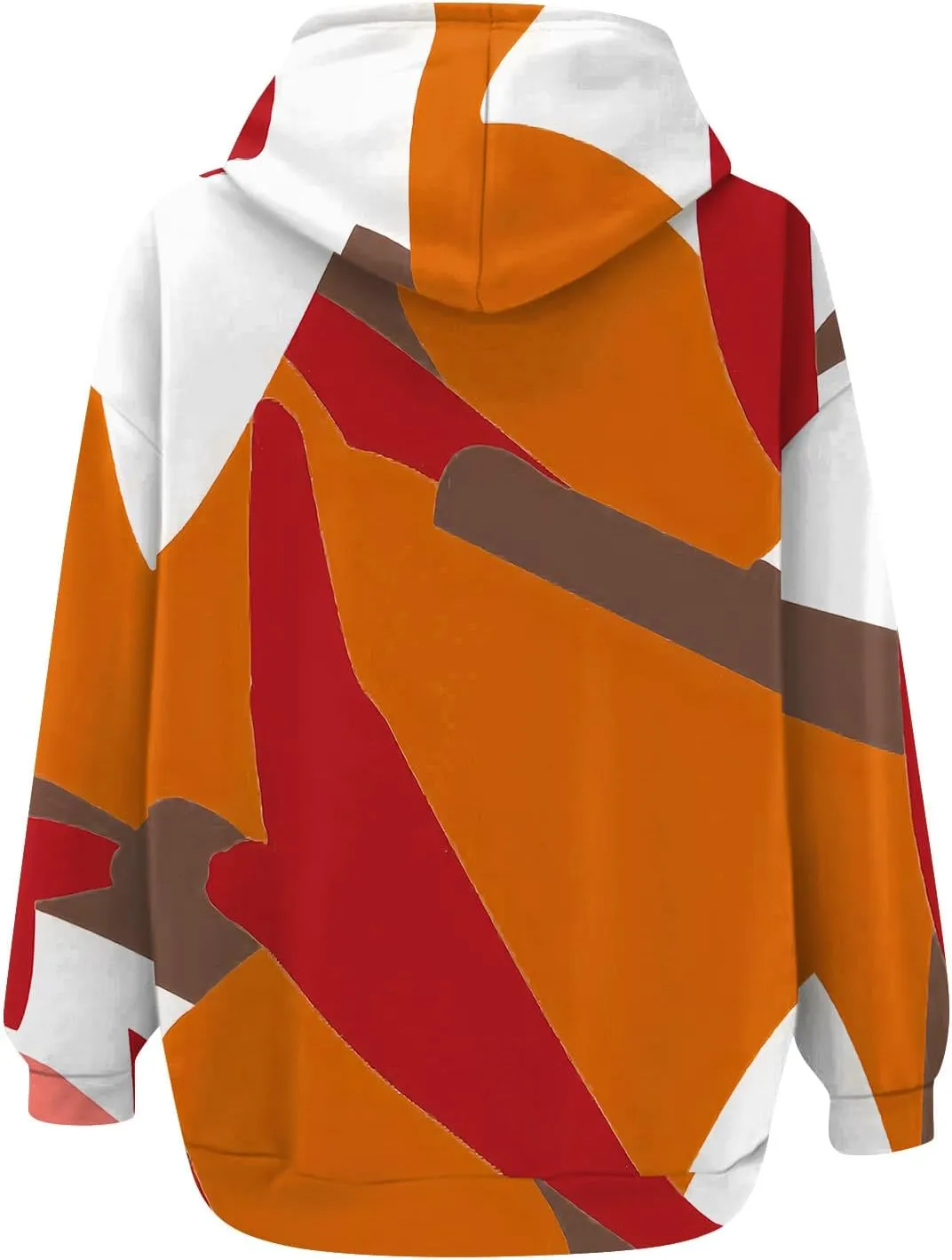 Zip Up Hoodie Jackets Womens Long Sleeve Sweatshirts Fall Casual Loose Outfits Oversized Fashion Coats with Pockets
