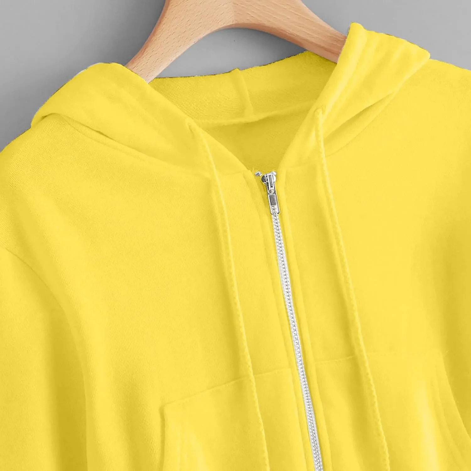 Zip Up Hoodies for Women Cropped Sweatshirts Fleece Jackets Fall Outfits Casual Hooded Sweatshirts Y2k Pulloveer Tops